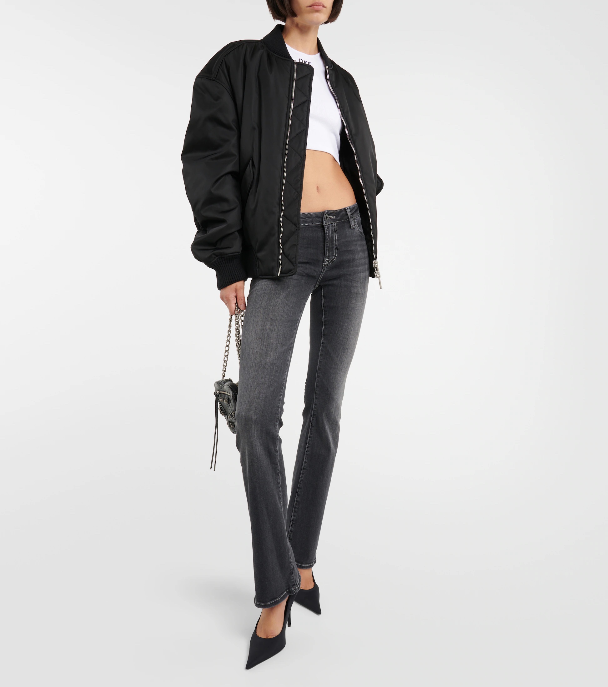 AG JEANS Mid-rise bootcut jeans