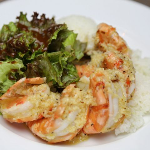 ガーリックシュリンププレート ボガーツカフェ大阪堂島 Line Official Account