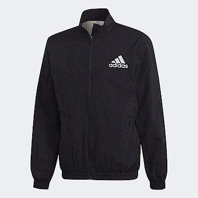 品牌: ADIDAS型號: CY9880品名: adidas ID Wind Track Jacket配色: 黑色 銀色特點: 愛迪達 日常休閒穿搭 夾克外套 立領 黑 銀