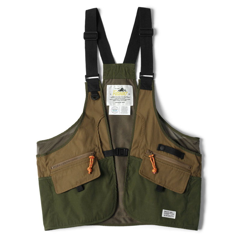 FILTER017 Pockets Tactical Vest 多口袋 戰術背心 (軍綠)