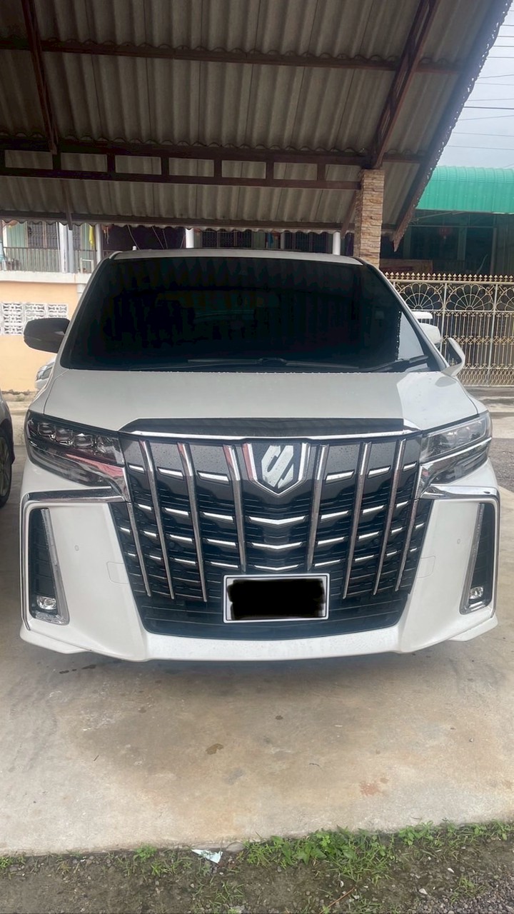 Alphard30 สีขาว