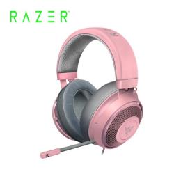 雷蛇Razer Kraken Quartz 北海巨妖粉晶版 電競耳機麥克風