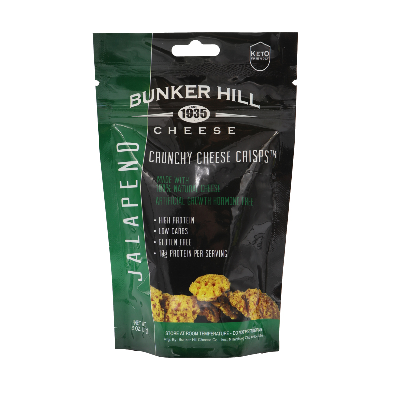 [美國 BUNKER HILL] 低碳純起司脆餅-墨西哥辣椒(57g/包)