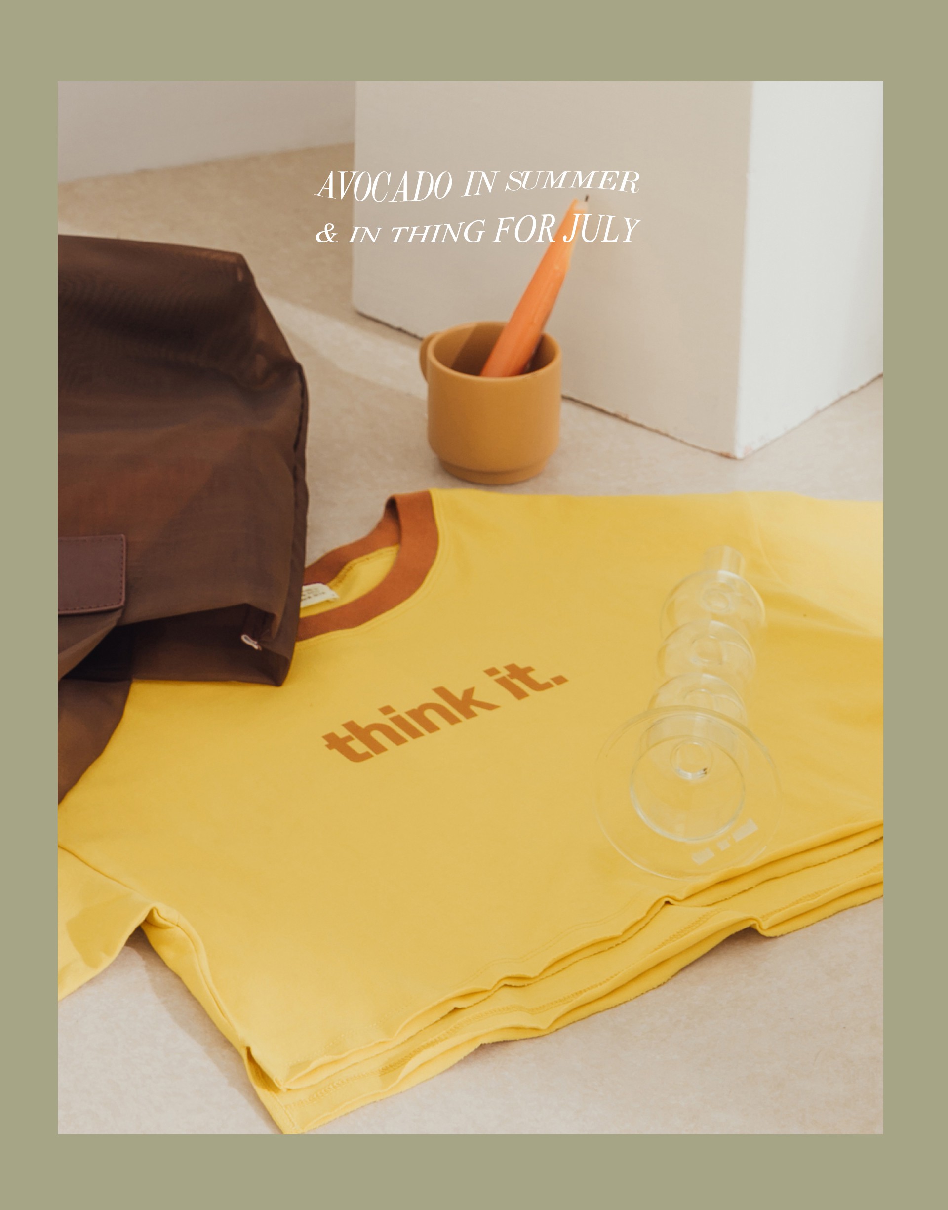 PAZZO+MIT think it標語配色Design Tees