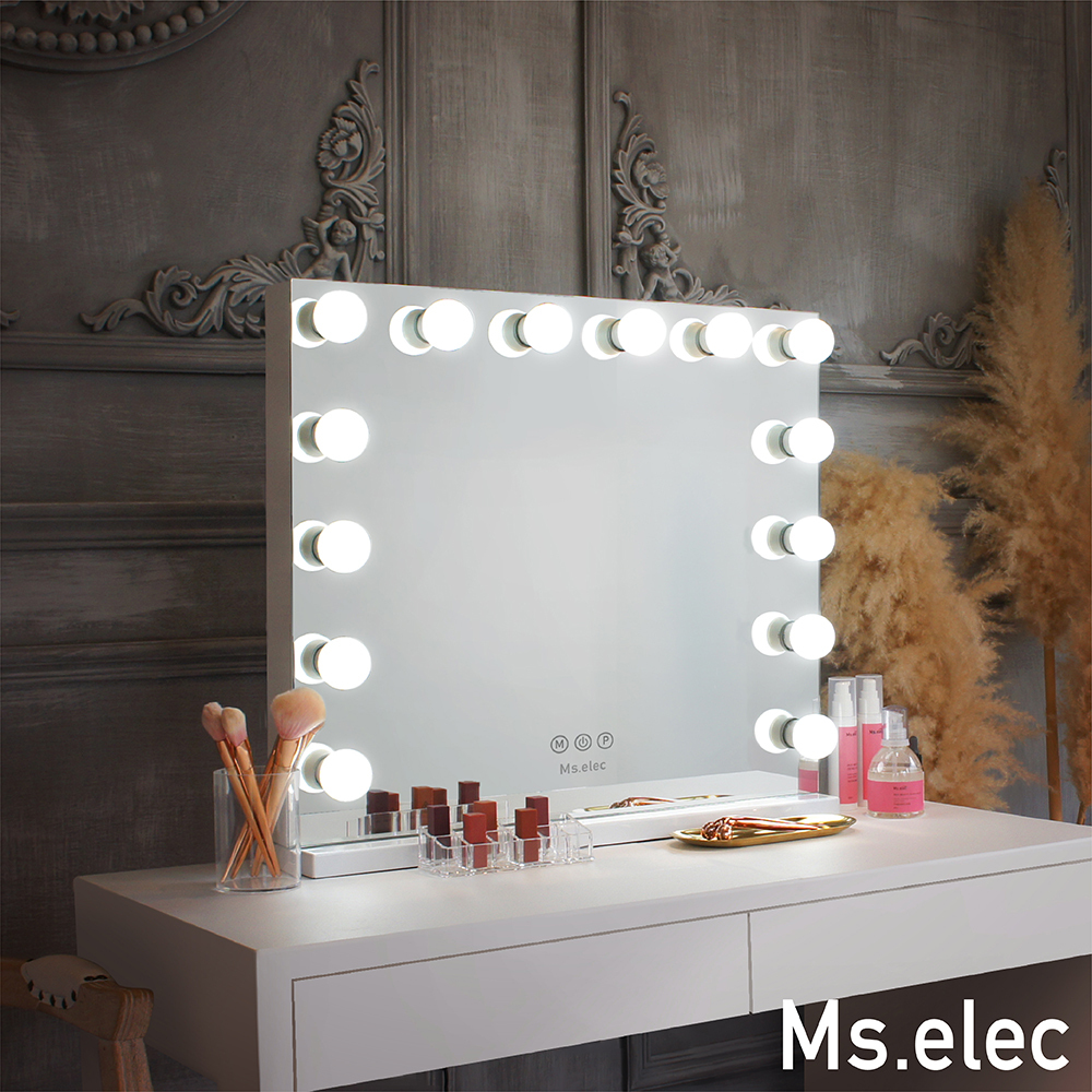 奢華訂製燈泡化妝鏡(電視鏡/LED化妝鏡/燈泡鏡)