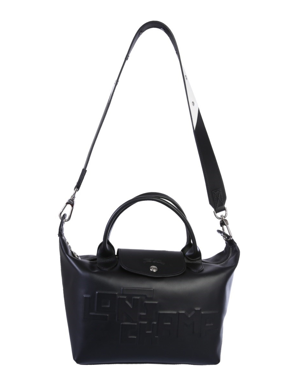 Season: SS2020 Color: BLACK Made In: Italy Category: BAGS Sub Category: SHOULDER BAG LEATHER: 100% M