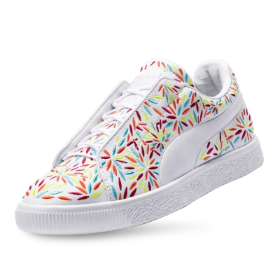 型號：36478401運動休閒系列Clyde Fashion Kiku FM系列鞋款復古籃球運動鞋