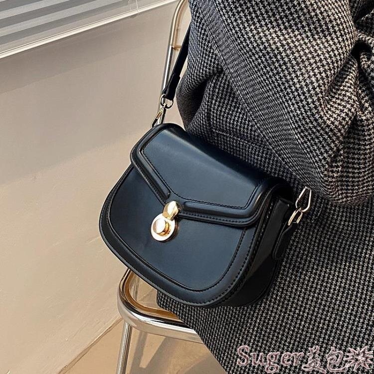 復古包 復古包包質感2021新款潮網紅女包高級小眾側背包斜背包洋氣小方包