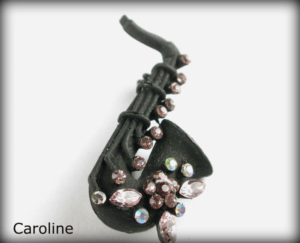 《Caroline》施華洛世奇水晶鑽造型小胸針1131