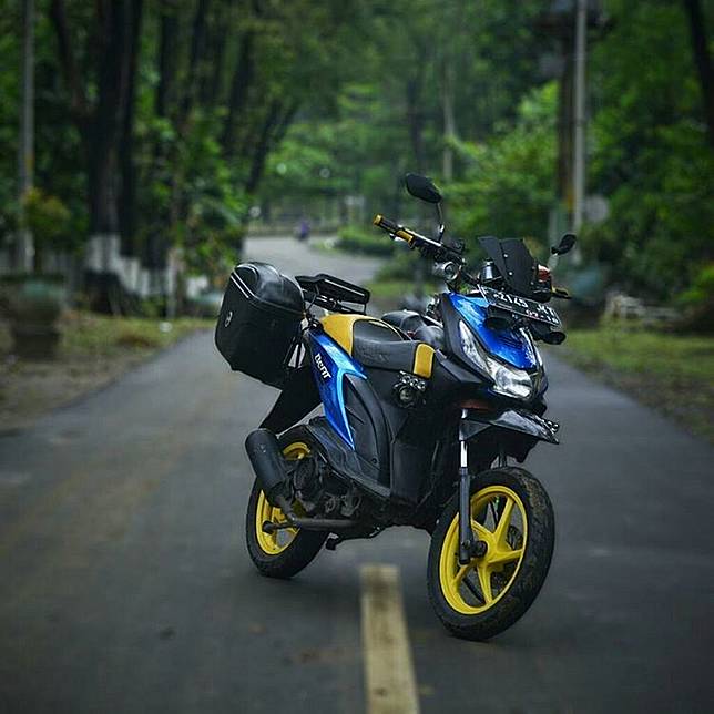 100 Foto modifikasi motor mio m3 warna hitam Terbaru