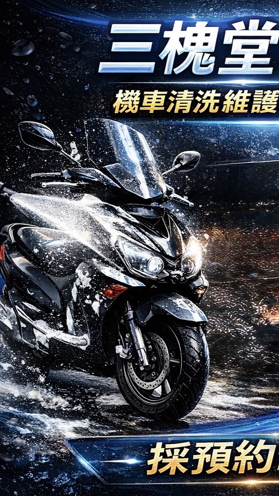 三塊厝 機車清洗