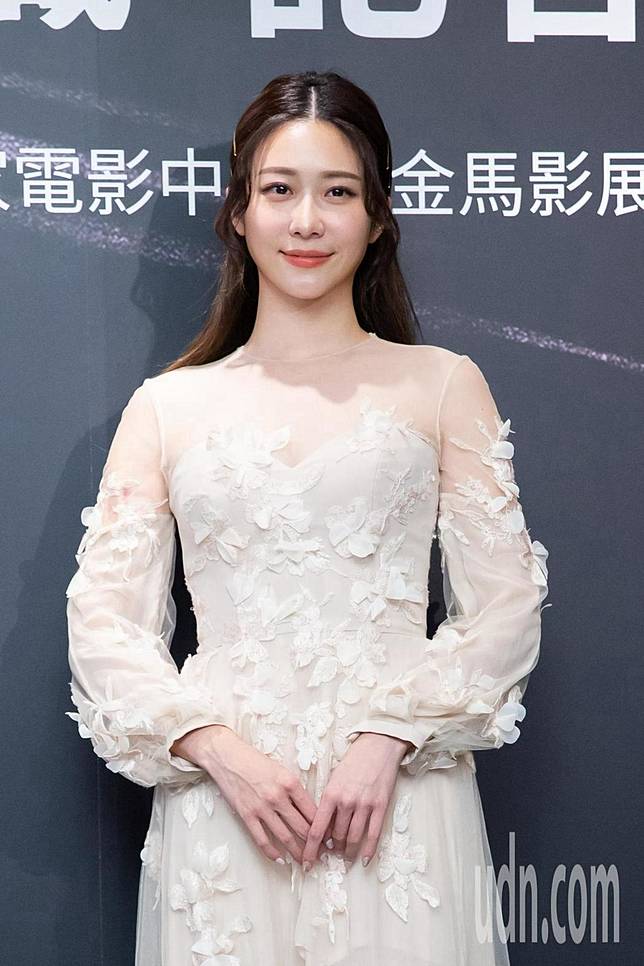 張景嵐新片首映會上總算可以釋放現代美感。記者季相儒／攝影