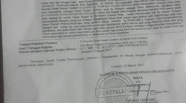 Kasus Dugaan Penipuan Nikah Siri Bupati Cirebon Kian Memanas