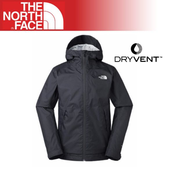 [現貨]The North Face 男 DryVent 防水外套《黑》/3VPK/運動版型/登山/健行/防潑水