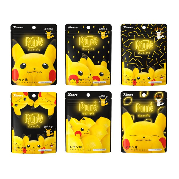 ☞ 商品特色 ☜ 皮卡丘×Pure軟糖 第三波聯名 這實在是太可愛了經典的檸檬風味 讓你享受酸甜味你是不是也被皮卡丘電暈了呢真的太萌太可愛了！！包裝圖案隨機出貨喔！快來收集♡☞ 商品規格 ☜ 商品容量