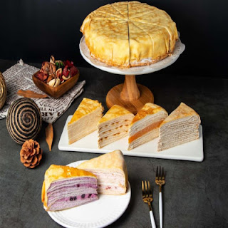 【塔吉特】 8吋綜合千層蛋糕 12 切 (蛋奶素)