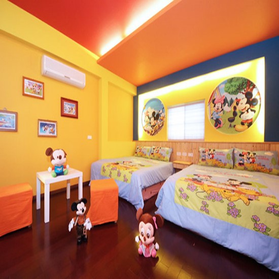 古風城米奇四人童玩住宿券