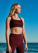 Engineered for support, this sports bra will stop that bust bounce during cardio, weights and pilate