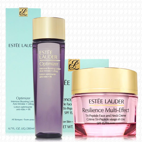 ESTEE LAUDER雅詩蘭黛 無限抗皺奇蹟露200ml+緊緻抗皺日霜50ml