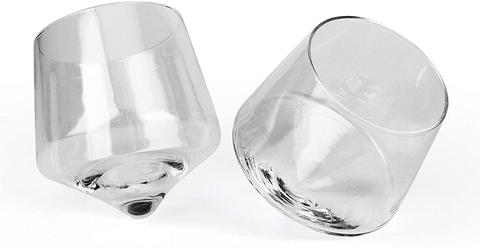 A set of hand-blown whiskey glasses designed to aerate and release the complex flavors in fine whisk