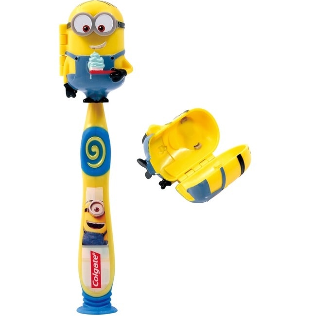 詳細介紹 高露潔小小兵造型立體牙刷蓋 商品規格 商品簡述 高露潔小小兵造型立體牙刷蓋 品牌 高露潔 規格 1入 原產地 台灣 深、寬、高 4x4.5x4cm 淨重 10 g 保存環境 室溫 是否可門市