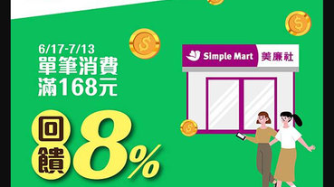 美廉社用LINE Pay Money 滿額享 8% 回饋