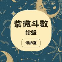 👑《紫微斗數診盤＆傾訴室》情報 分享 新手 塔羅 交流 聊天 心事 負能量 交心 談心 命理 命盤