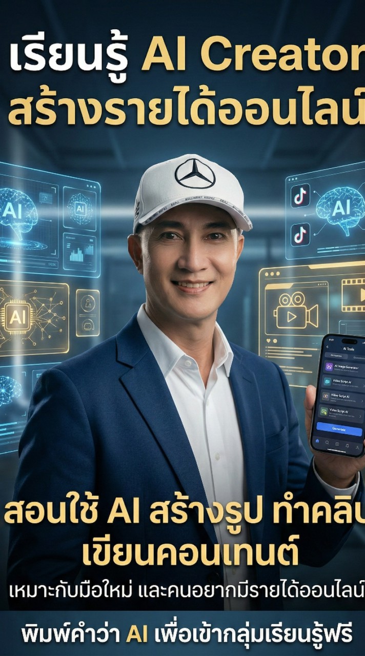 AI Creator สอนสร้างรายได้ออนไลน์