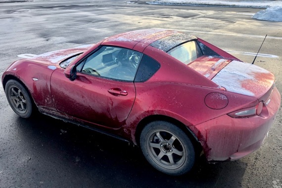 マツダ ロードスターrfの洗車に高圧洗浄機がオススメ