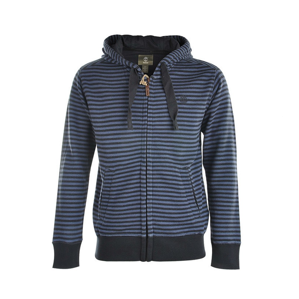 Timberland黑藍條紋連帽外套 - 6100J 434 - 周董的店