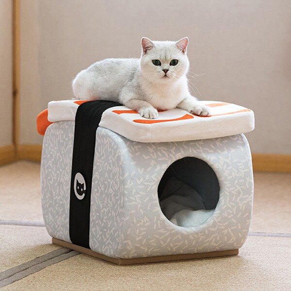 貓窩 日式壽司椅凳窩 鮮蝦壽司/鮭魚壽司/玉子燒壽司