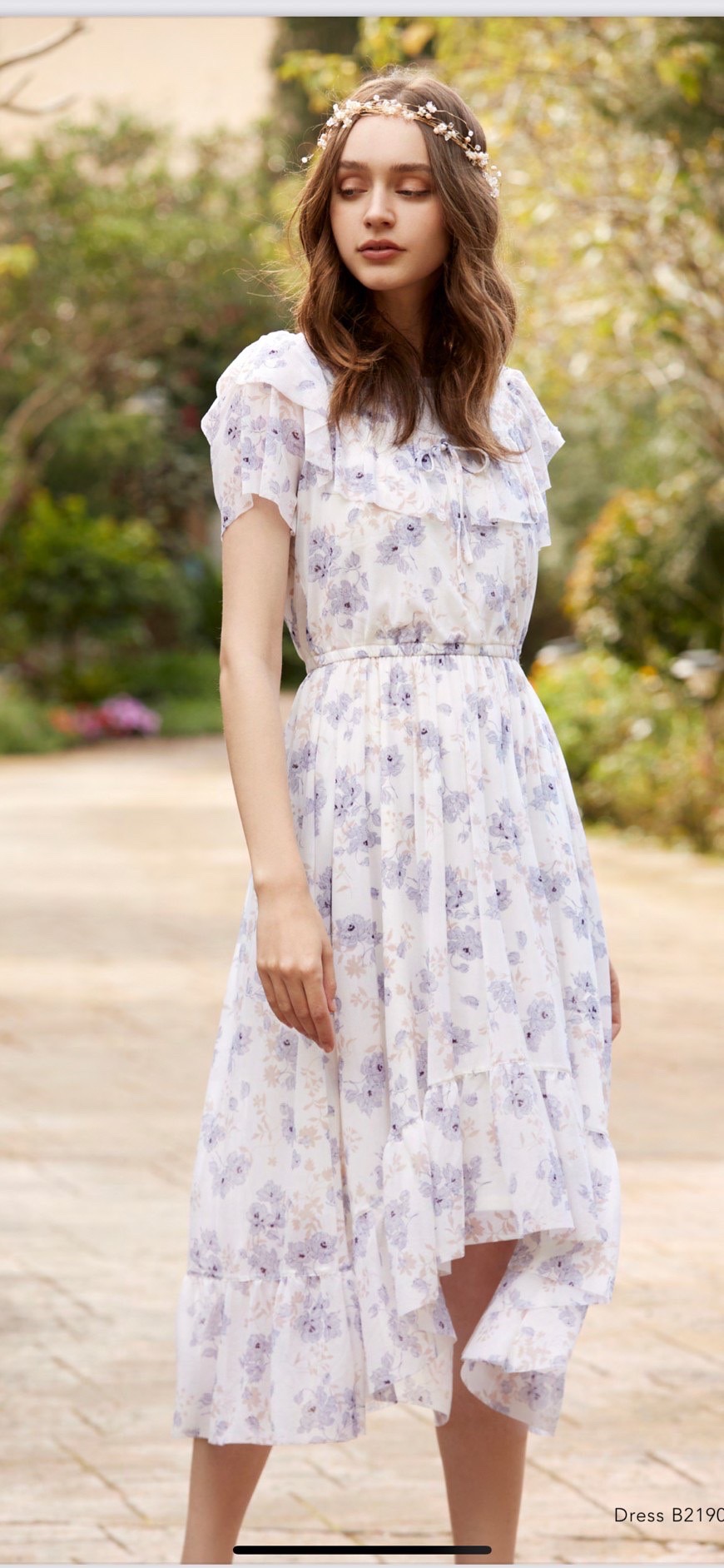 【0918】連身碎花洋裝