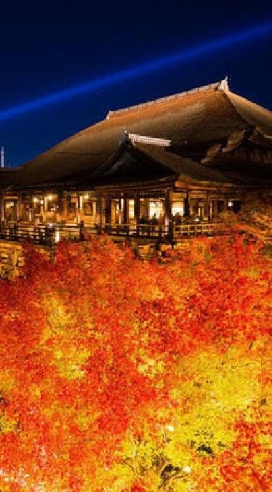 紅葉彩る霞之月荘