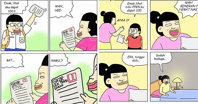 7 Komik Strip Susahnya Jadi Orangtua Bikin Senyum