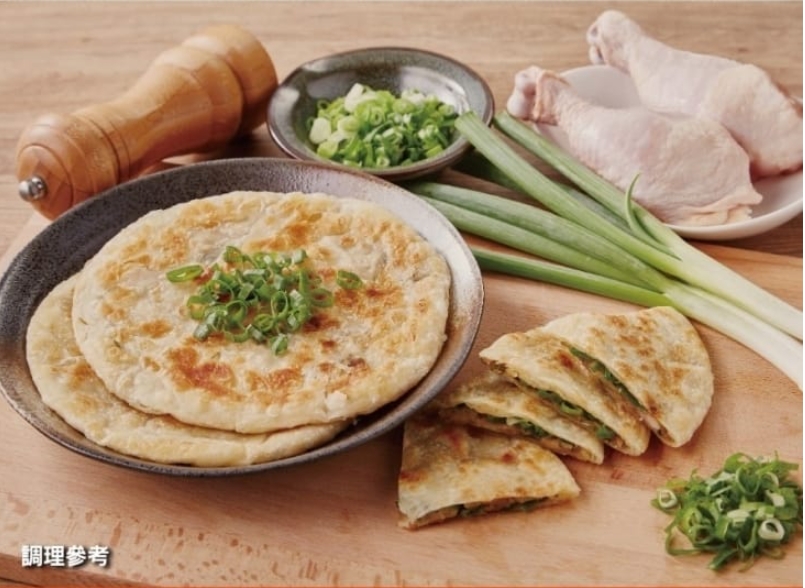 加味人氣蔥油餅推薦1. 大成田園雞肉蔥油餅