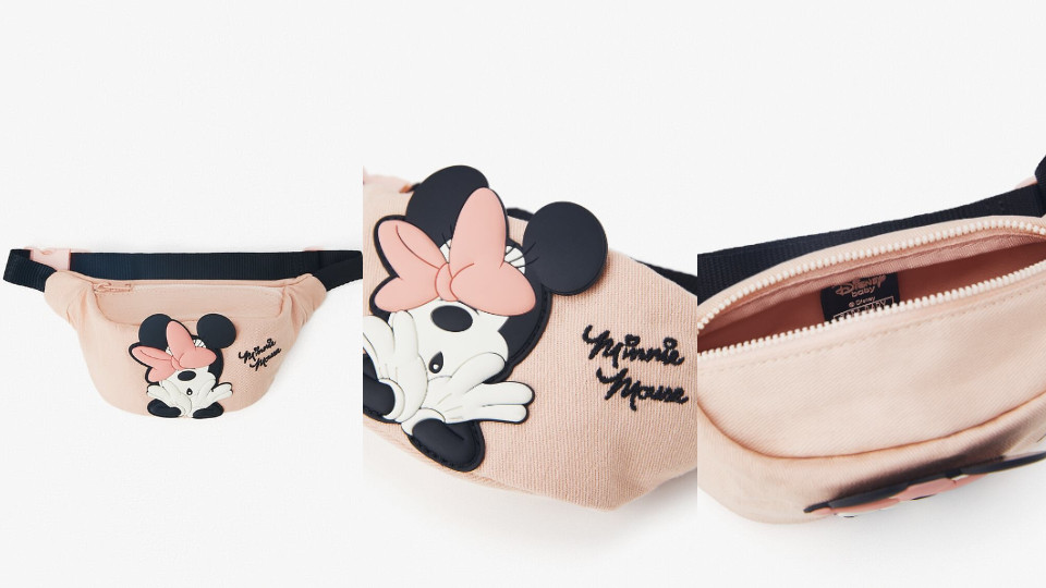 ZARA x DISNEY 推薦包款 01：迪士尼米老鼠腰包，售價：NT$ 890
