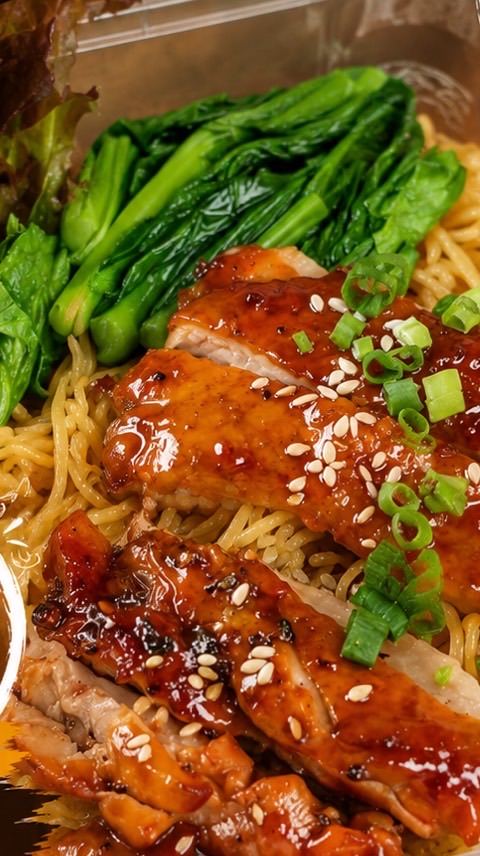 บะหมี่ไก่เทอริยากิ🍗✨