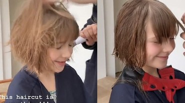 星二代從小就要開始保養！維多利亞秀出女兒小七上豪華沙龍影片！