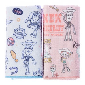 和樂自有品牌產品 皮克斯 Pixar & Disney 迪士尼 玩具總動員 (Toy Story) 聯名主題款 多種功能用途，粉藍、粉紅兩色款一次擁有 吸水力強，攜帶輕巧方便 台灣製造，品質保證 單張