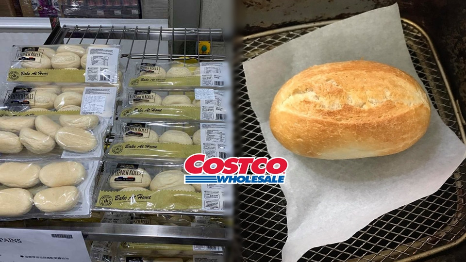 一顆不到6元的高cp麵包，簡單的烘烤過後放入火腿、起司等料，就是美味的早餐午茶，怪不得人人一袋一袋的買回家！