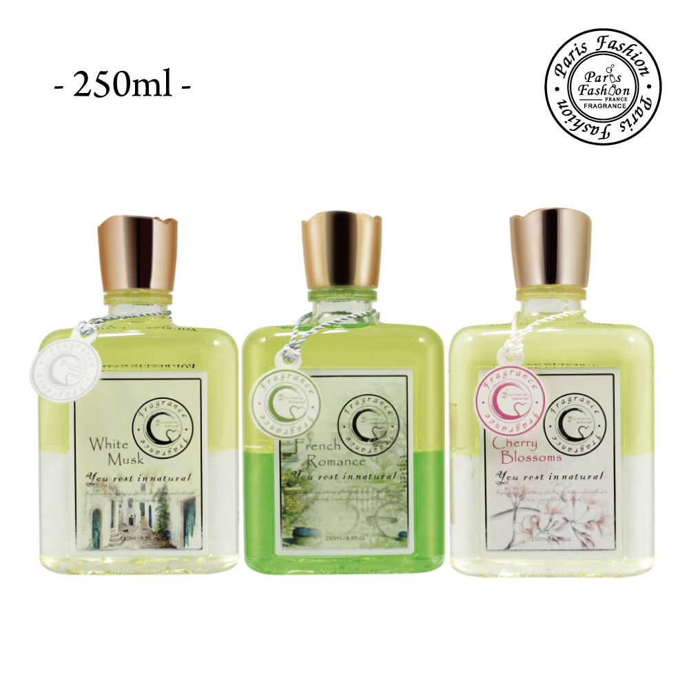paris fragrance巴黎香氛隨心所浴身體按摩油250ml(3選1) - 法式璀璨身體按摩油250ml 預防乾澀使肌膚保持潤澤的最佳狀態萃取強效保濕成分可滋潤柔軟肌膚預防皺紋及老化 一段永恆愛