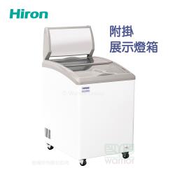 Hiron海容 1尺9 弧形玻璃推拉 151公升冷凍櫃 HSD-151