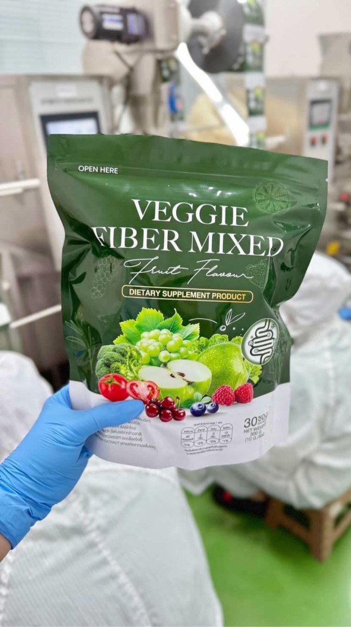 ไฟเบอร์ผัก ผลไม้รวม -Veggies Fiber Mixed