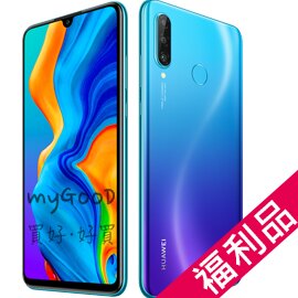 「展示福利品-原廠保固至2020年04月」HUAWEI 華為 Nova 4e (6G/128G) 3200萬明星級美顏自拍2400萬超廣角AI三鏡頭CP值首選—雀翎藍