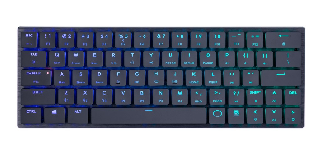 Cooler Master 推出機械軸 60％ 藍牙鍵盤 SK621，行動裝置也可以 RGB