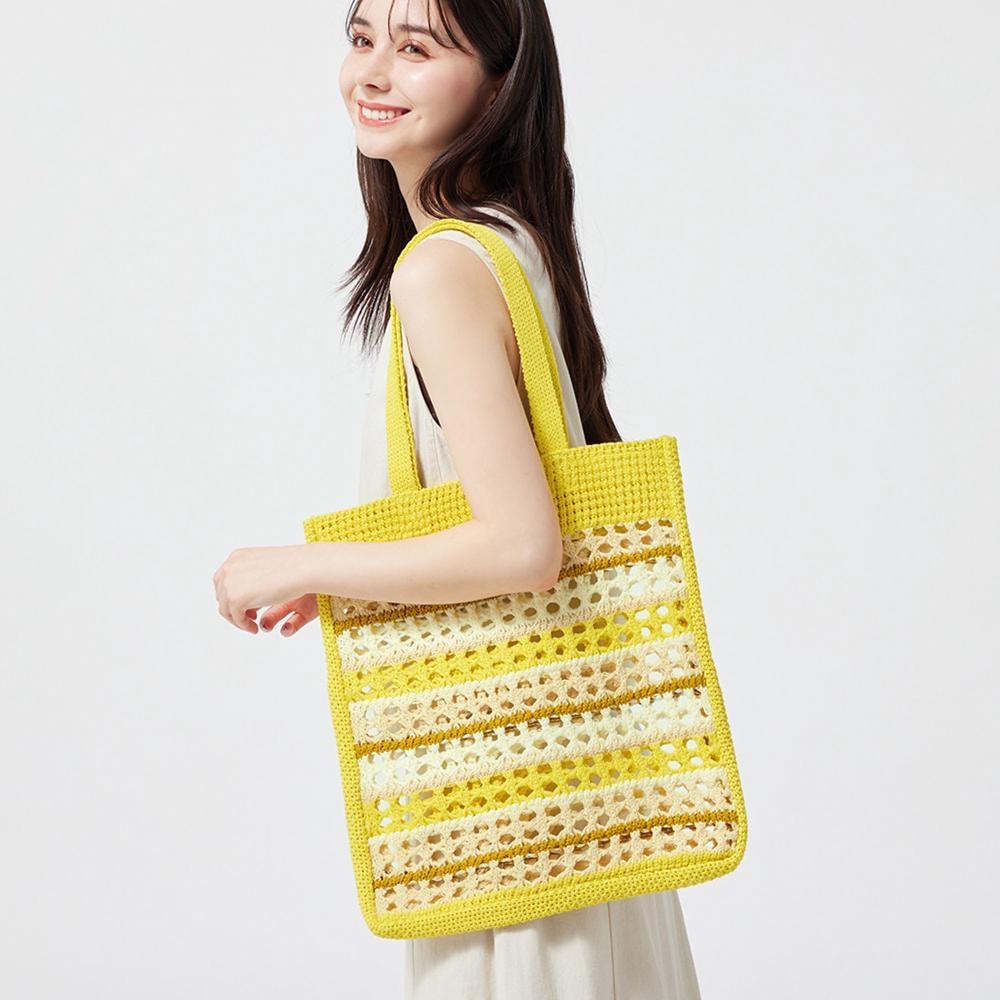 網路獨家-編織托特包