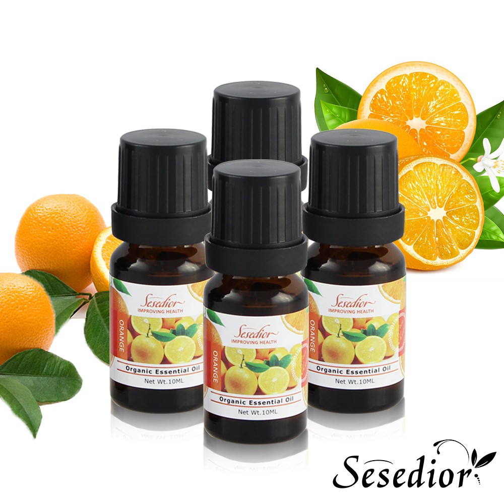 【Sesedior】甜橙有機純精油(10ml) X4瓶