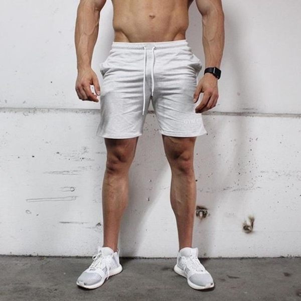 背心肌肉兄弟運動短褲男跑步健身運動褲夏季訓練三分褲寬松透氣褲男士-花戀小鋪