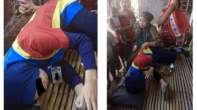  Gadis di Bulukumba Ini Diseret Menggunakan Motor oleh Pacarnya, Kondisinya Mengenaskan