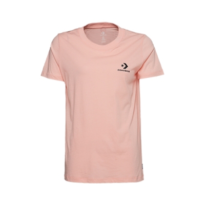 CONVERSE 女短袖上衣 粉- 10017334-A09